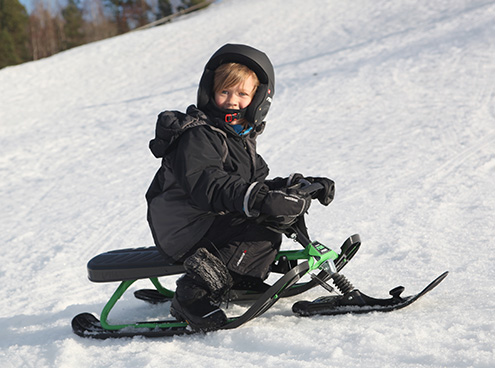 ����� ����� � ������� � ������ ��������� ����������� STIGA Snowracer Pink PRO